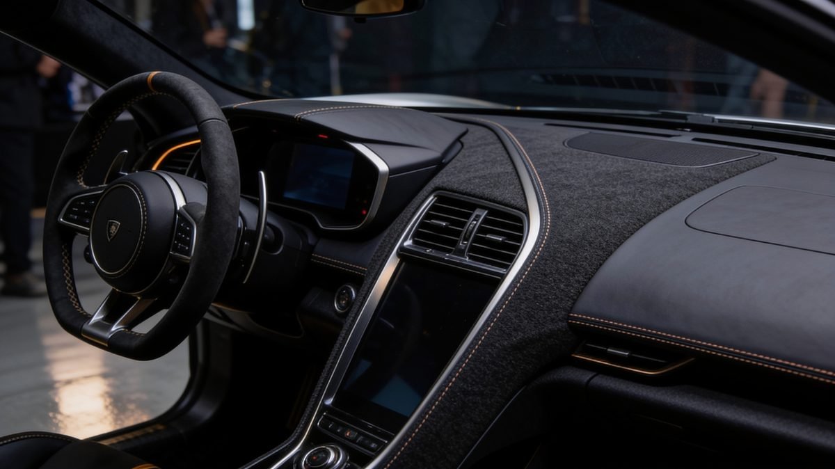 Luxury cockpit and interior detail